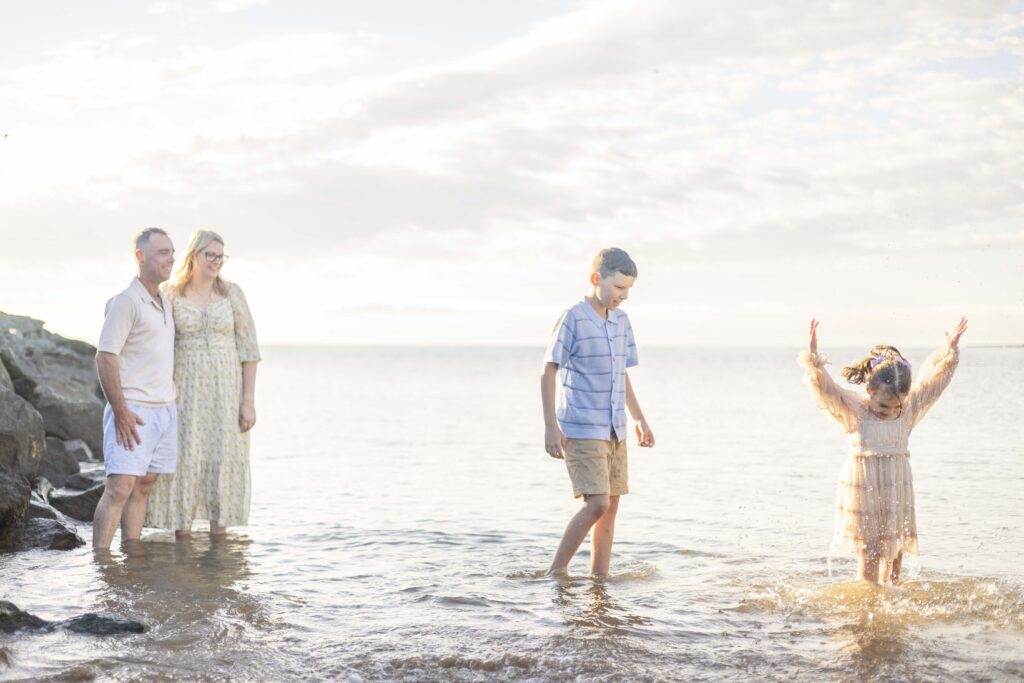 Sunrise Beach Photoshoot in Scarborough Brisbane | Sharon Joseph Photography