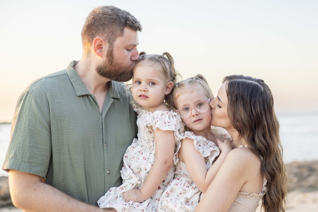 cute family photo in Brisbane