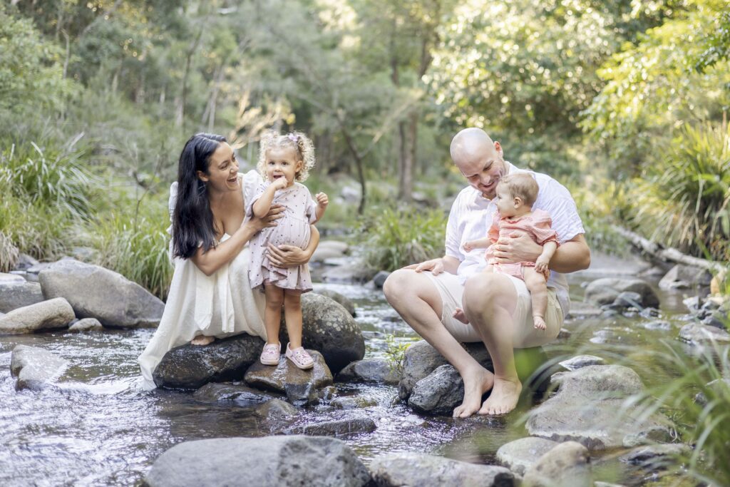 Family friendly creek near Brisbane and Moreton Bay